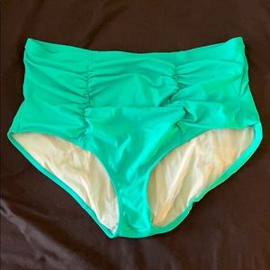 Torrid Teal High Waist Bikini Bottoms